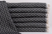 Load image into Gallery viewer, Blanket | Black Cotton | The BUCK-it Boutique