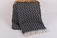 Blanket | Black Cotton | The BUCK-it Boutique