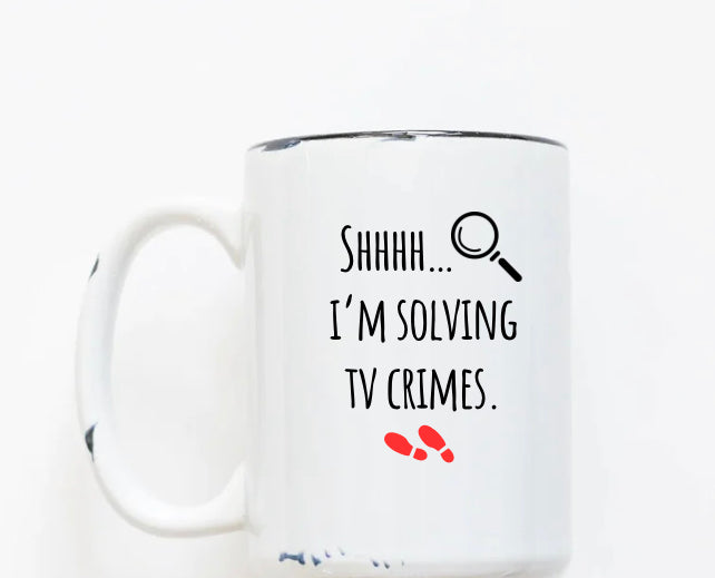 Rustic Mug | FALL- Solving Crimes | The BUCK-it Boutique