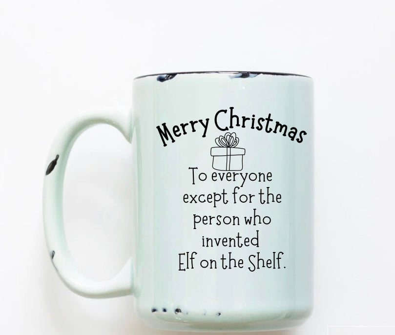 Rustic Mug | Elf | The BUCK-it Boutique