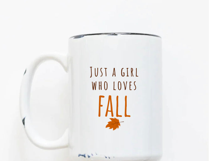 Rustic Mug | FALL- A Girl Who Loves Fall | The BUCK-it Boutique