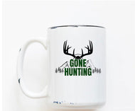 Rustic Mug | Gone Hunting | The BUCK-it Boutique