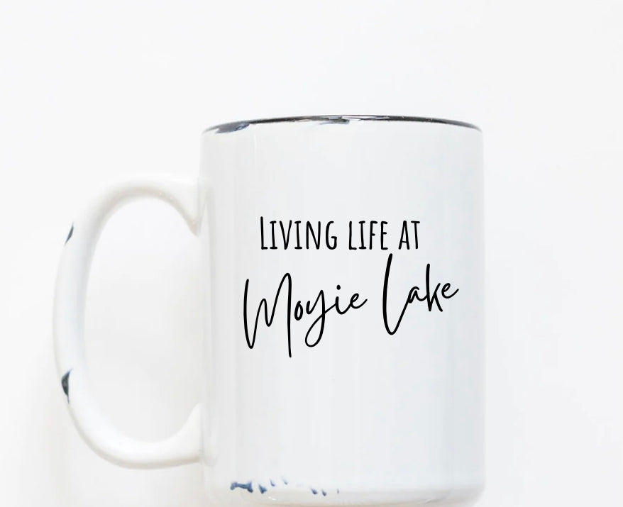 Rustic Mug | Living Life at… | The BUCK-it Boutique