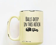 Rustic Mug | Balls Deep | The BUCK-it Boutique