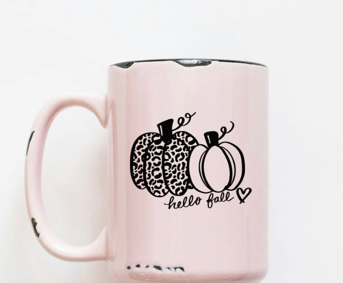 Rustic Mug | FALL- Hello fall | The BUCK-it Boutique