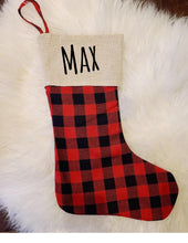 Load image into Gallery viewer, Christmas | Custom Stockings | The BUCK-it Boutique
