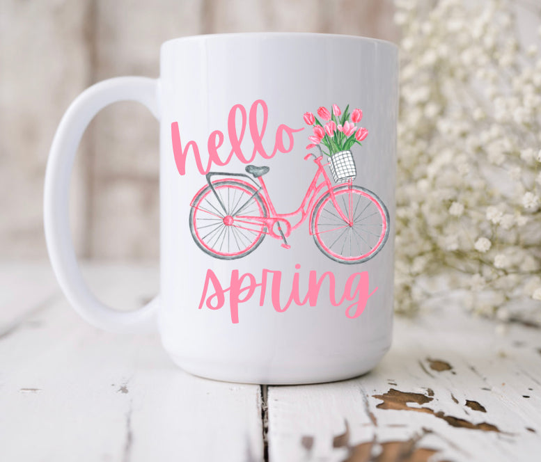 Mug | Hello Spring | The BUCK-it Boutique