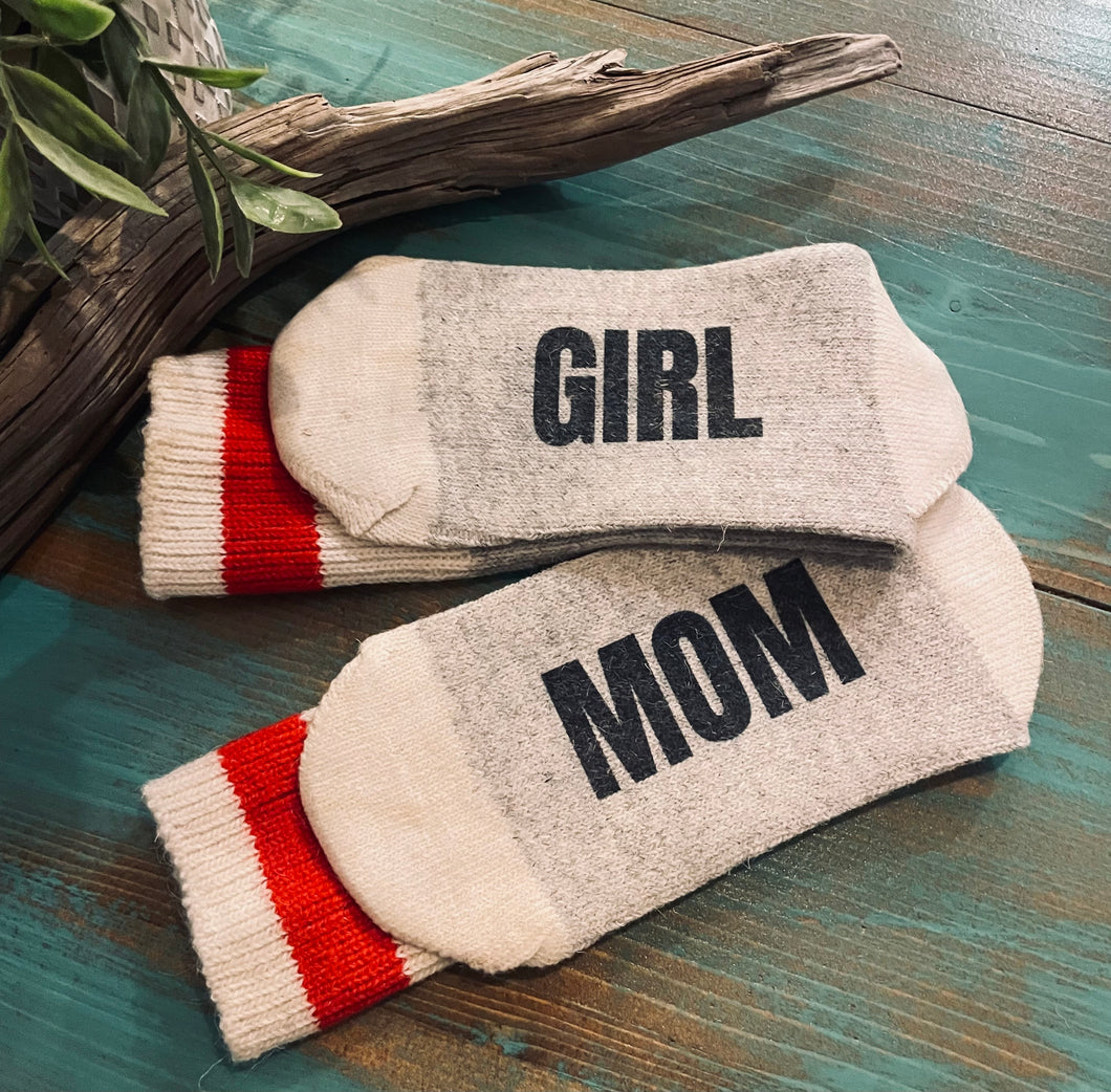 Cozy Sock | Girl Mom | The BUCK-it Boutique