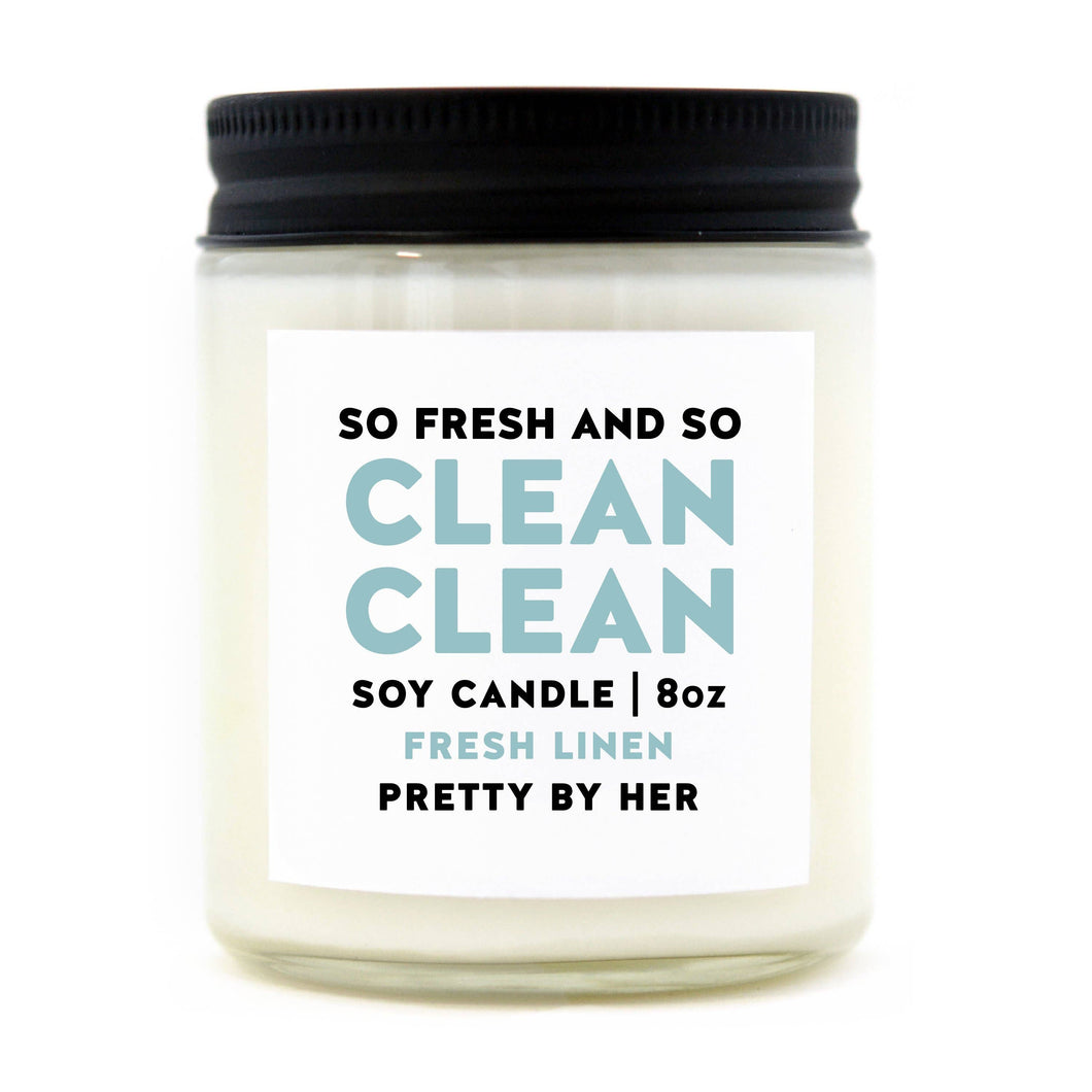 Candle | So Fresh and So Clean | The BUCK-it Boutique