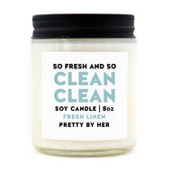 Candle | So Fresh and So Clean | The BUCK-it Boutique