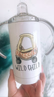 Sippy Cup | Wild Thing Leopard  | The BUCK-it Boutique