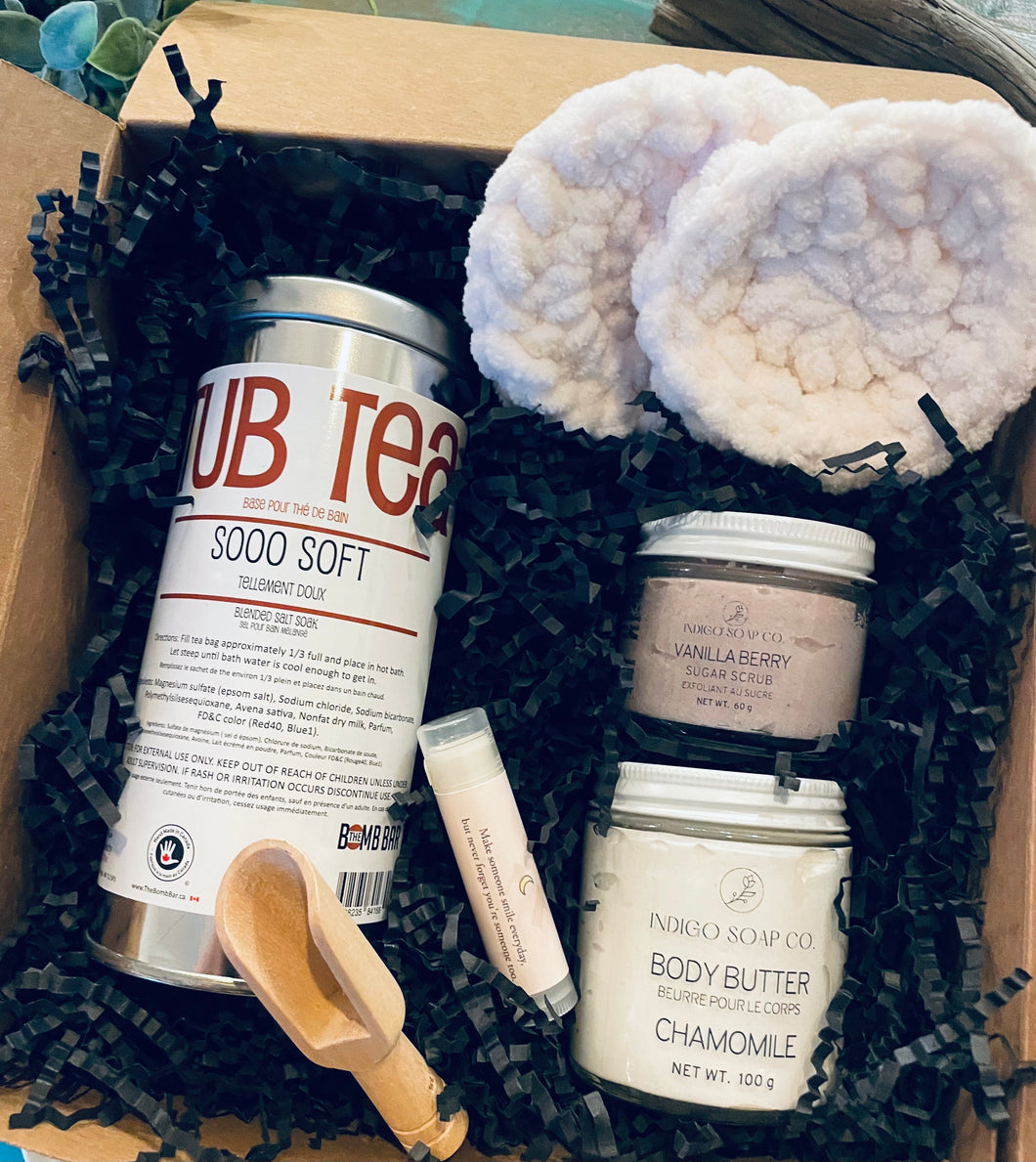 Gift Box | Relax In A Box- Vanilla Berry | The BUCK-it Boutique