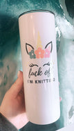 Tumbler | Knitting | The BUCK-it Boutique