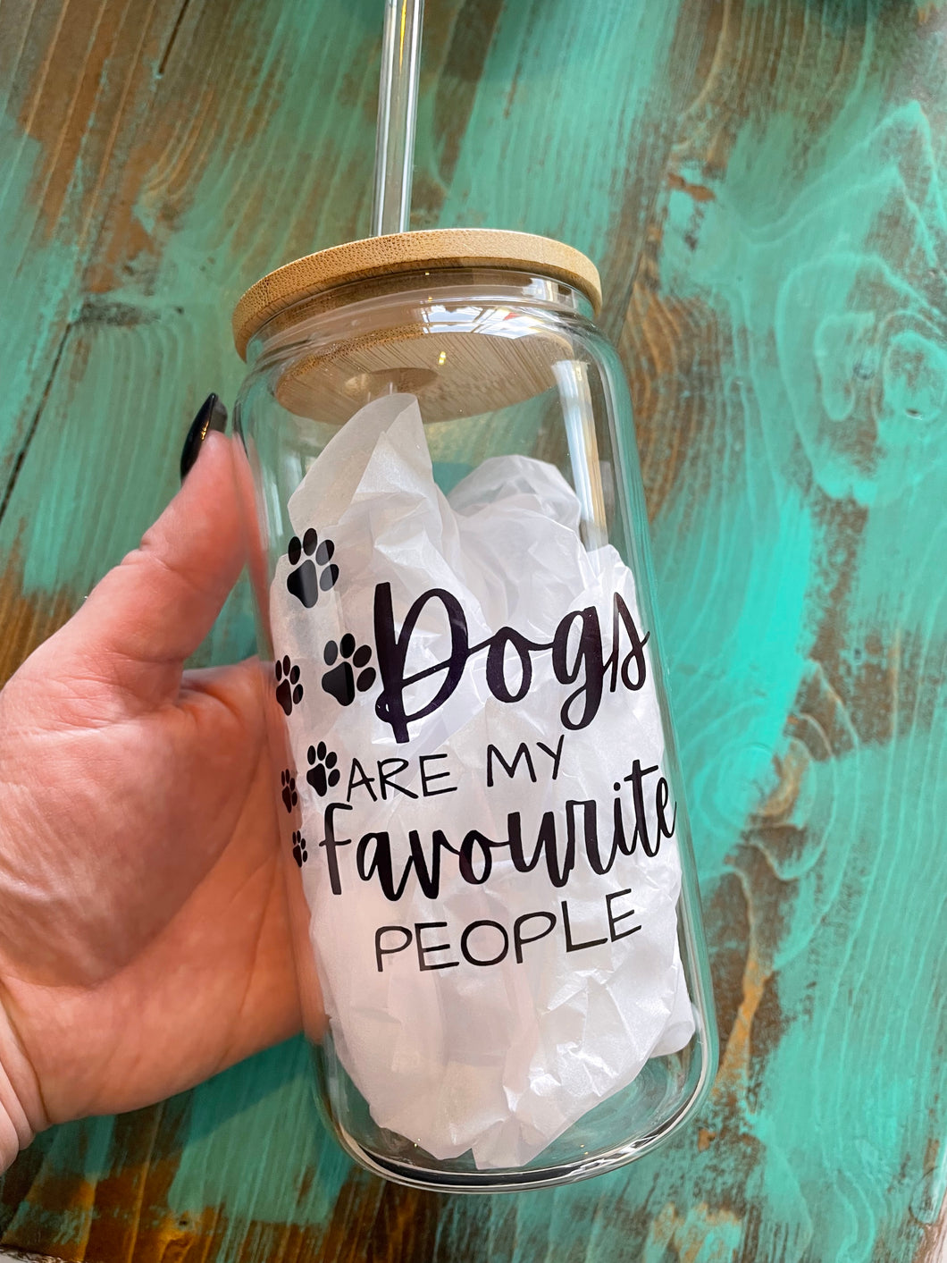 Glass Tumbler | Dogs | The BUCK-it Boutique