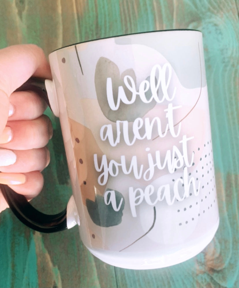 Mug | Peach | The BUCK-it Boutique