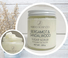 Load image into Gallery viewer, Sugar Scrub | Bergamot &amp; Sandalwood | The BUCK-it Boutique
