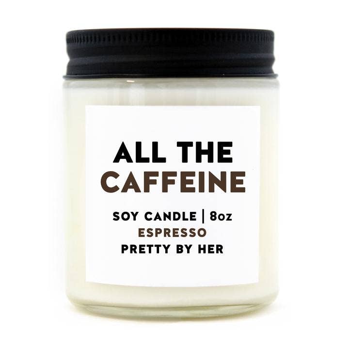 Candle | All the Caffeine | The BUCK-it Boutique